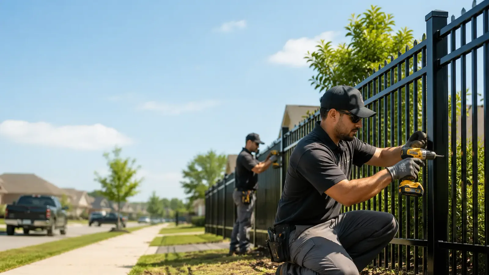 Metal Fence Installation in Rockford, MN